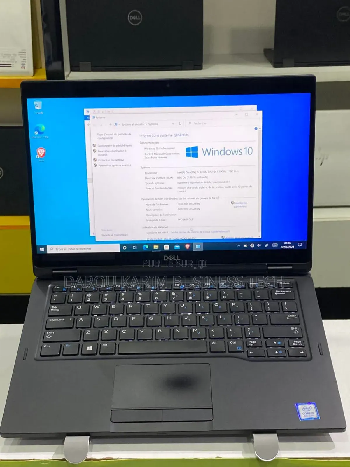New Ordinateur Portable Dell Latitude 7390 16GB Intel Core I7 SSD 512GB