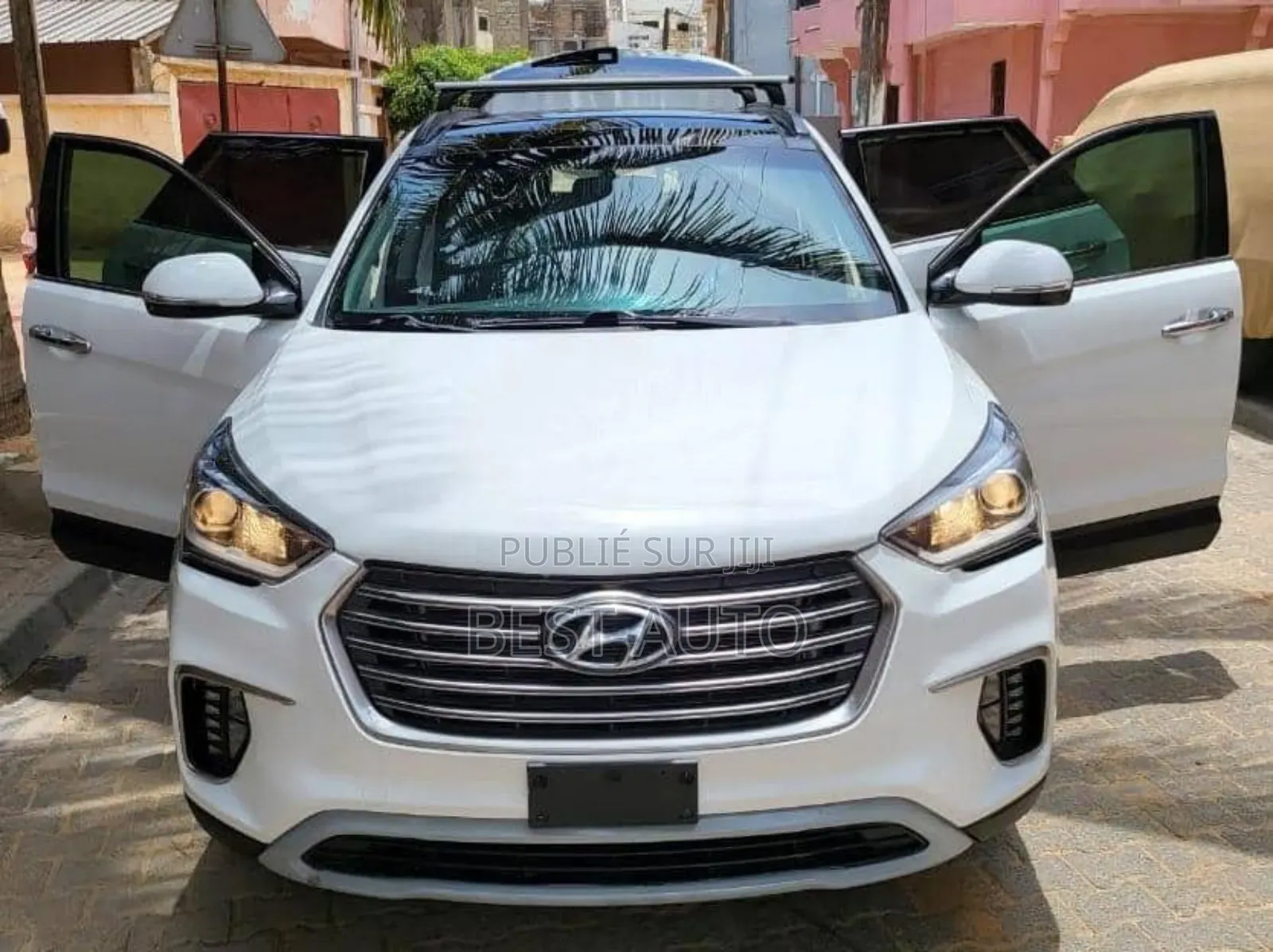 Hyundai Santa Fe 2017 Blanc