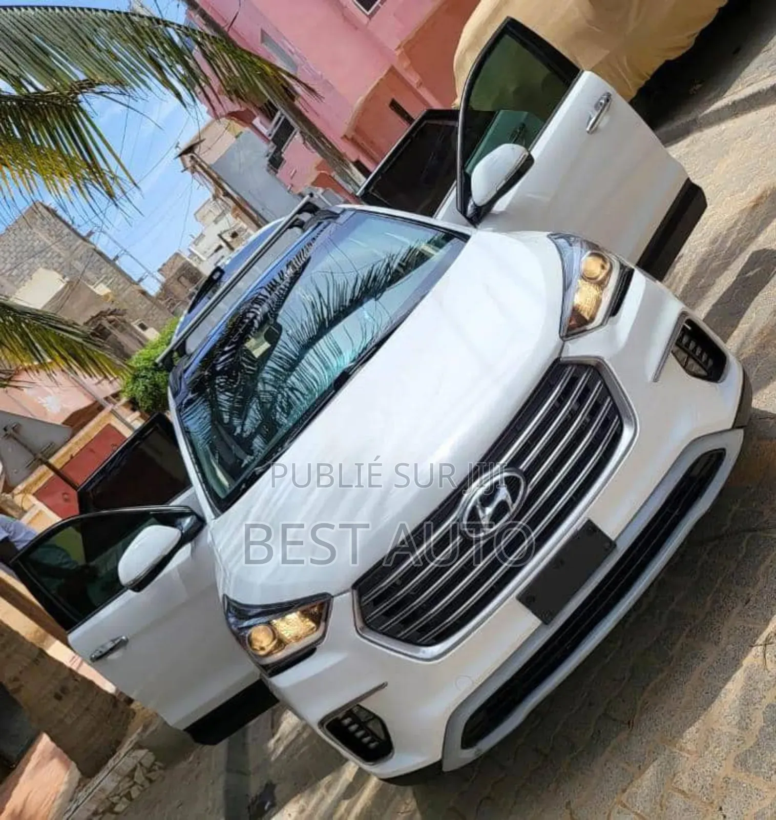 Hyundai Santa Fe 2017 Blanc