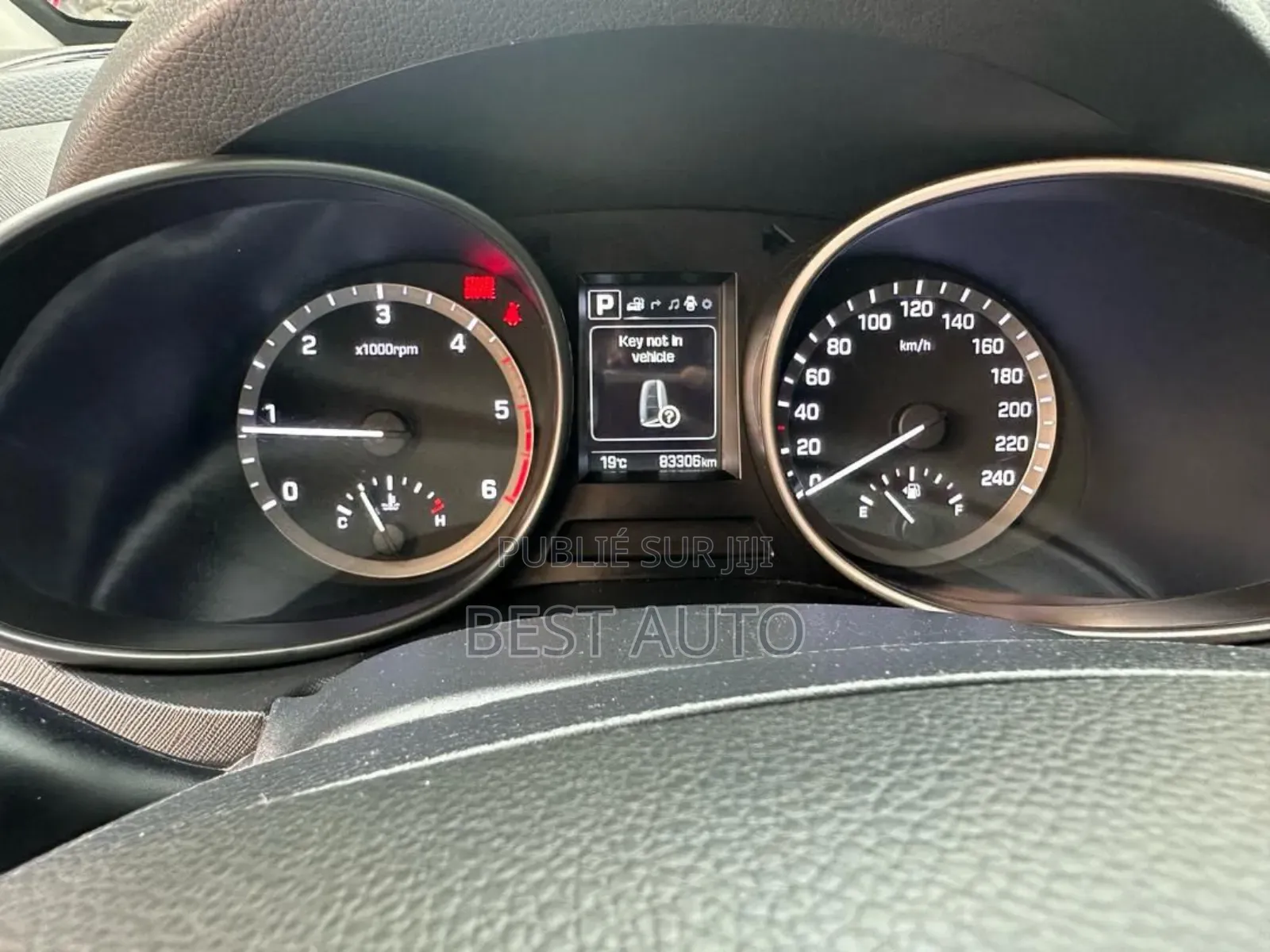 Hyundai Santa Fe 2016 Noir