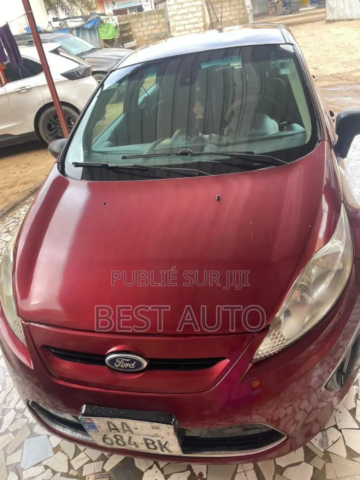 Ford Fiesta 2012 Rouge