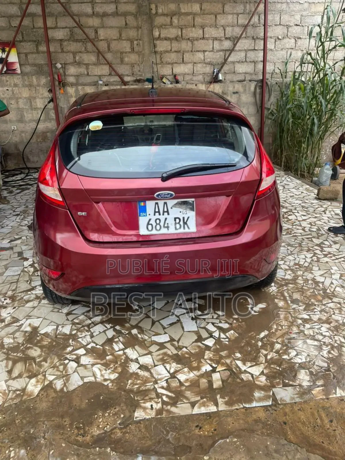 Ford Fiesta 2012 Rouge