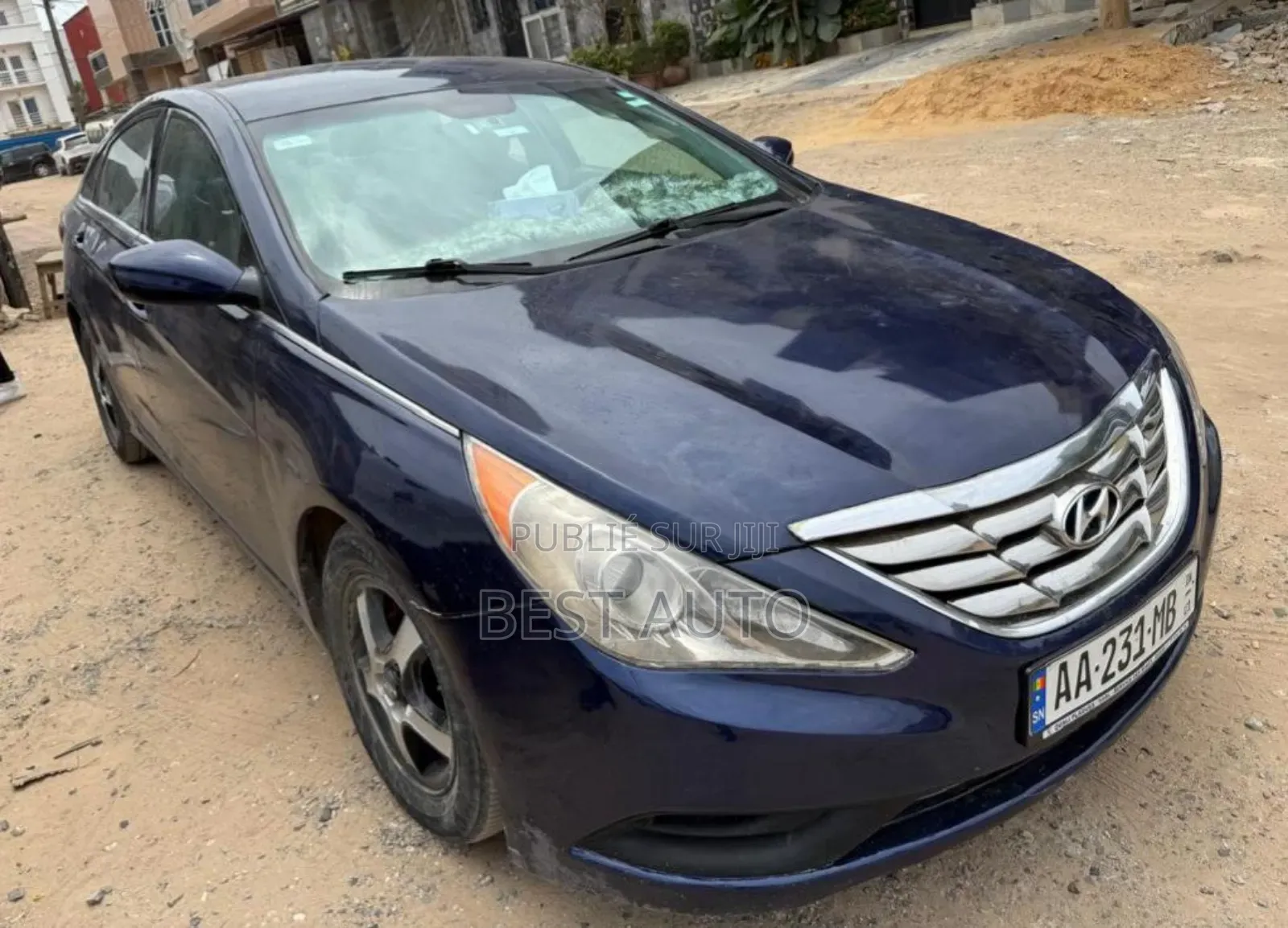 Hyundai Sonata 2012 Bleu