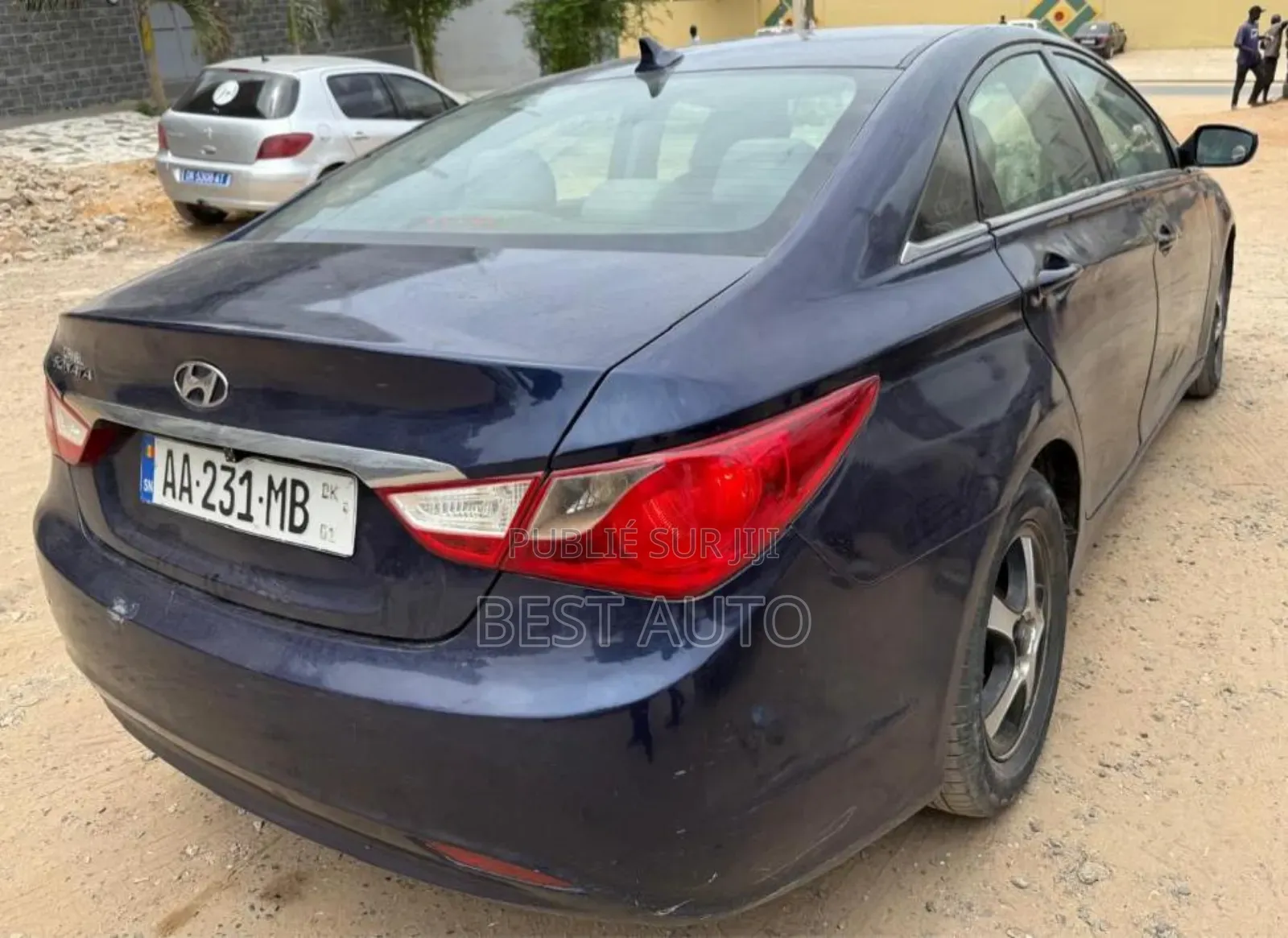 Hyundai Sonata 2012 Bleu