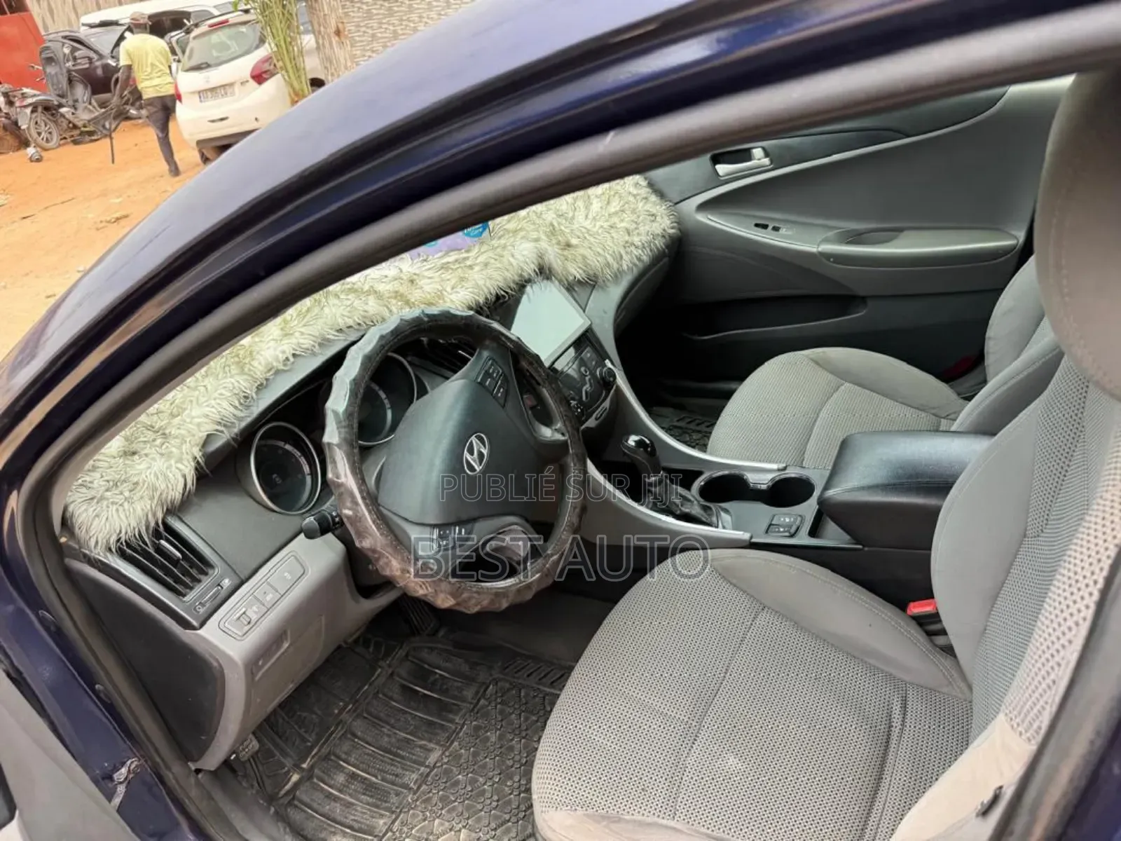 Hyundai Sonata 2012 Bleu