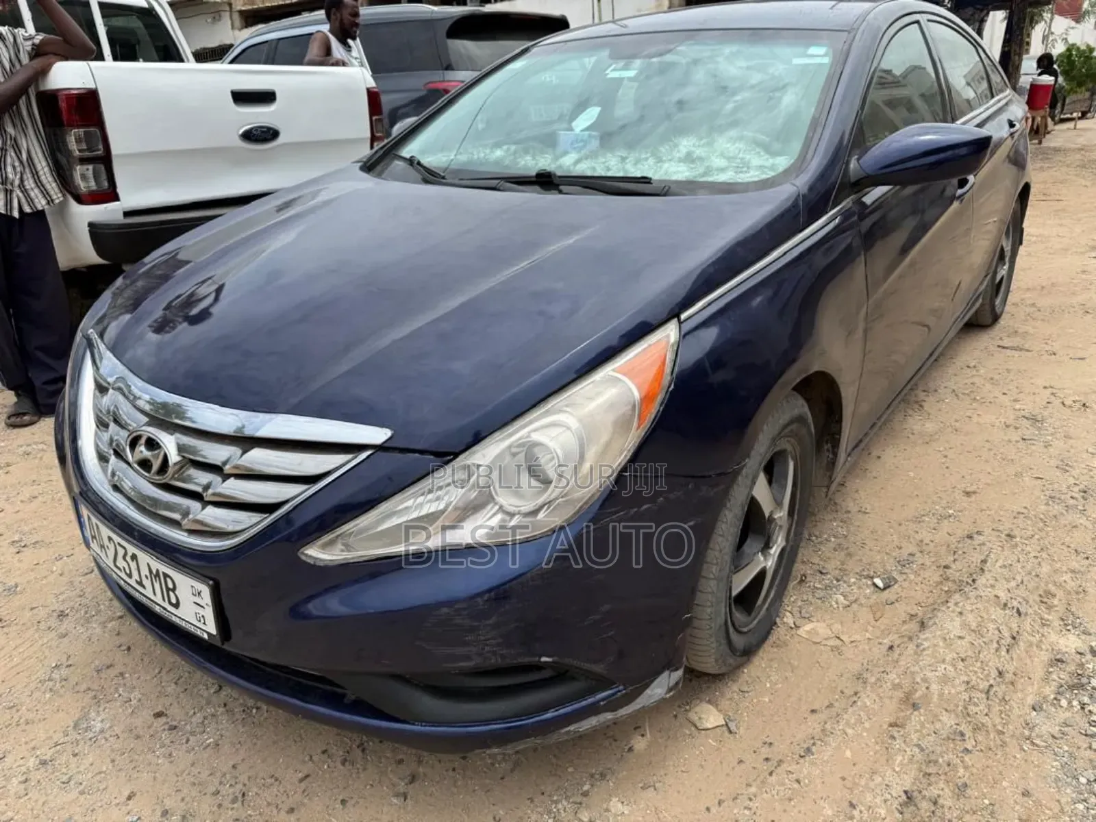 Hyundai Sonata 2012 Bleu