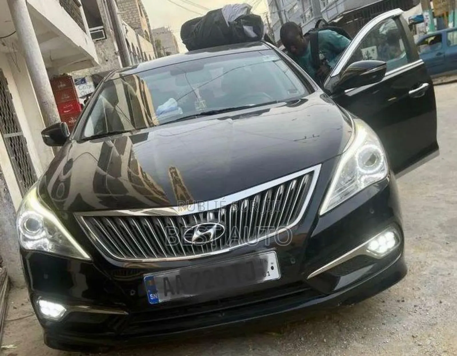 Hyundai Grandeur 2015 Noir