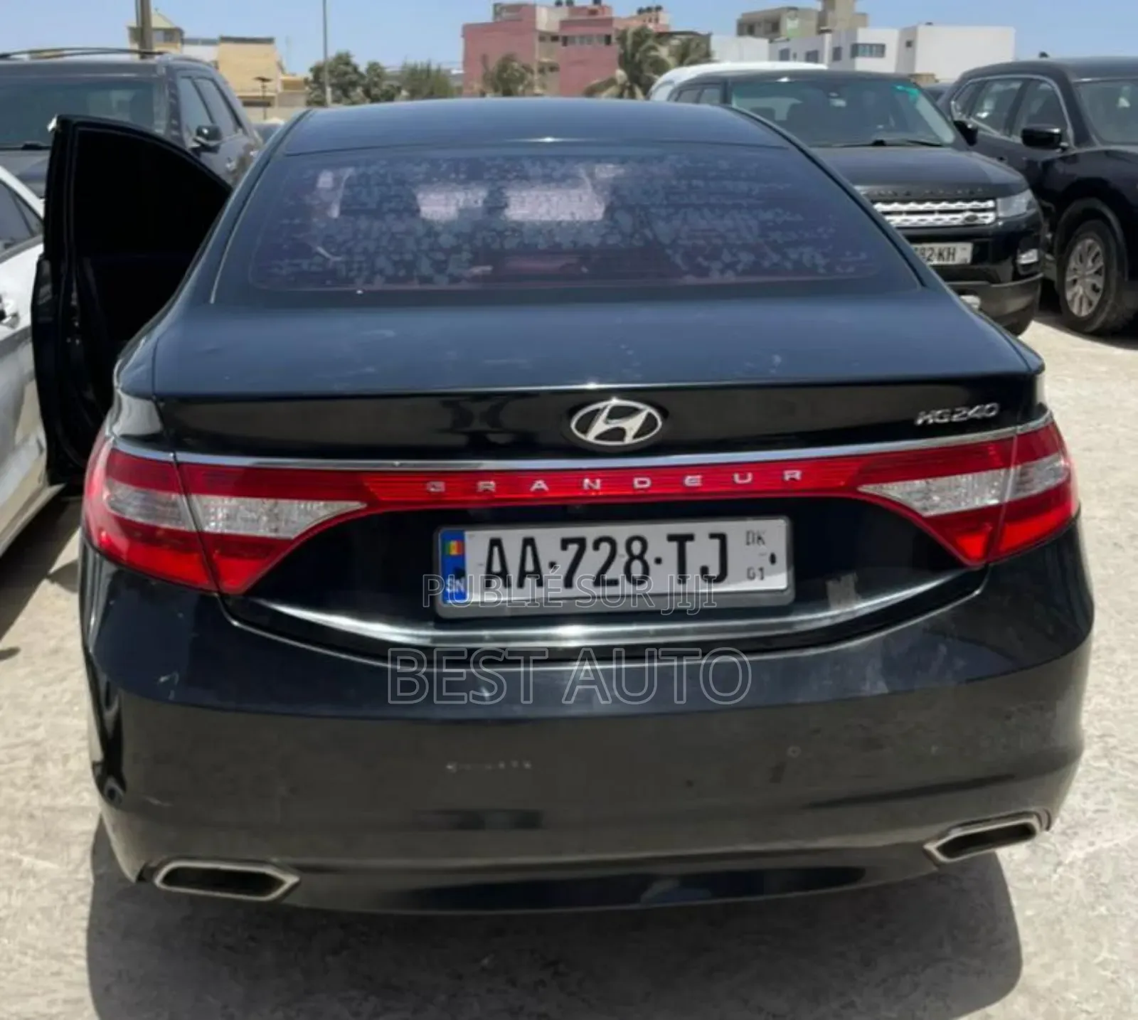 Hyundai Grandeur 2015 Noir