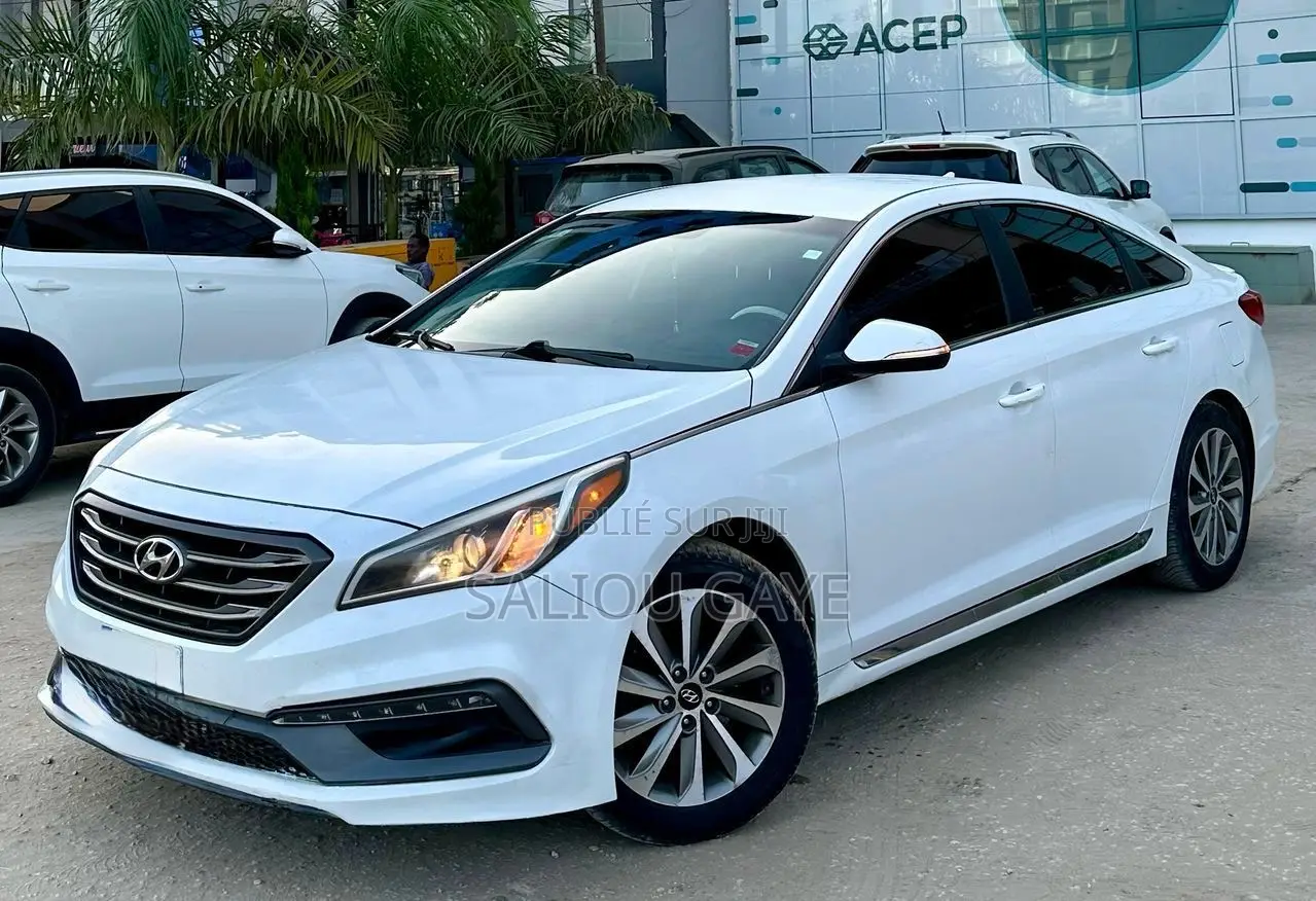 Hyundai Sonata 2016 Blanc