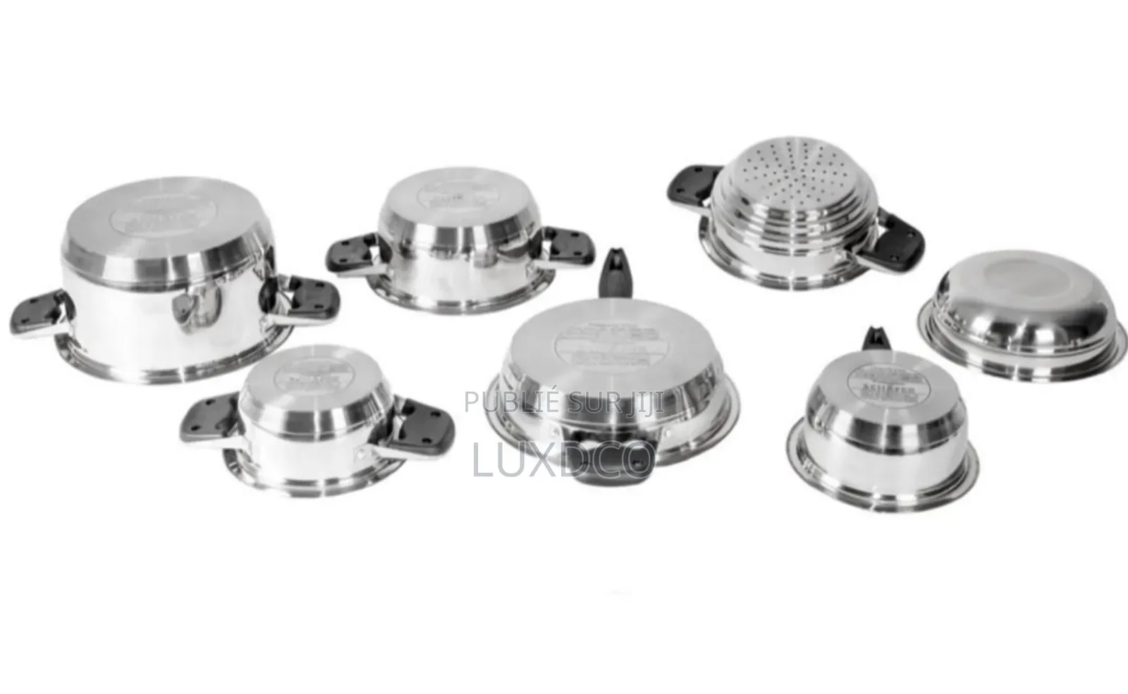 Ensemble Marmite Anti Adhésif Bonne Qualité.