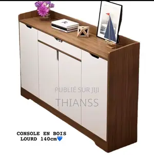 Console 4 Battant en Bois