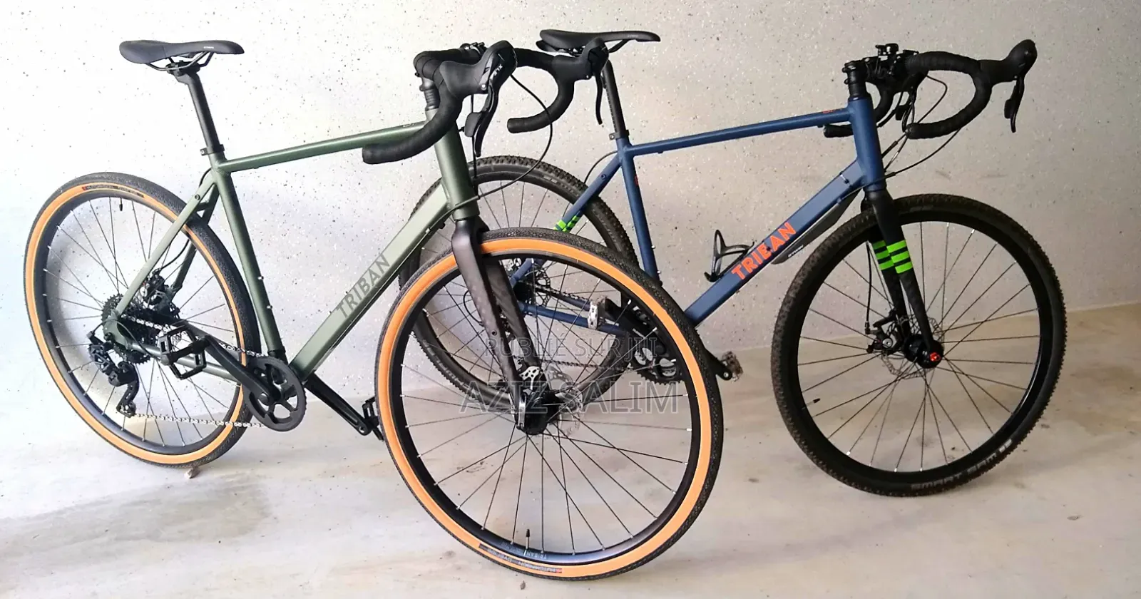 Gravel Triban 120 Microshift V10 Vert