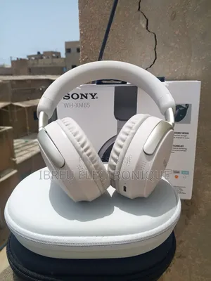 Photo -  Casque Sony Wh-Xm65 – Avec Sacoche De Transport À 10.000f