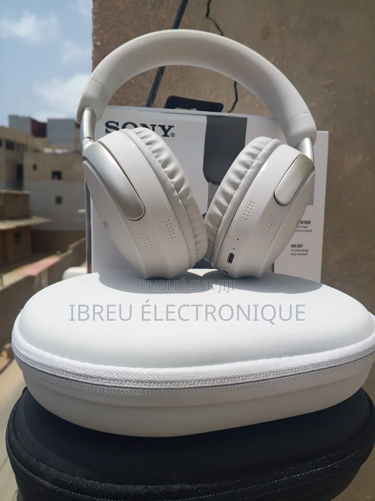  Casque Sony Wh-Xm65 – Avec Sacoche De Transport À 10.000f