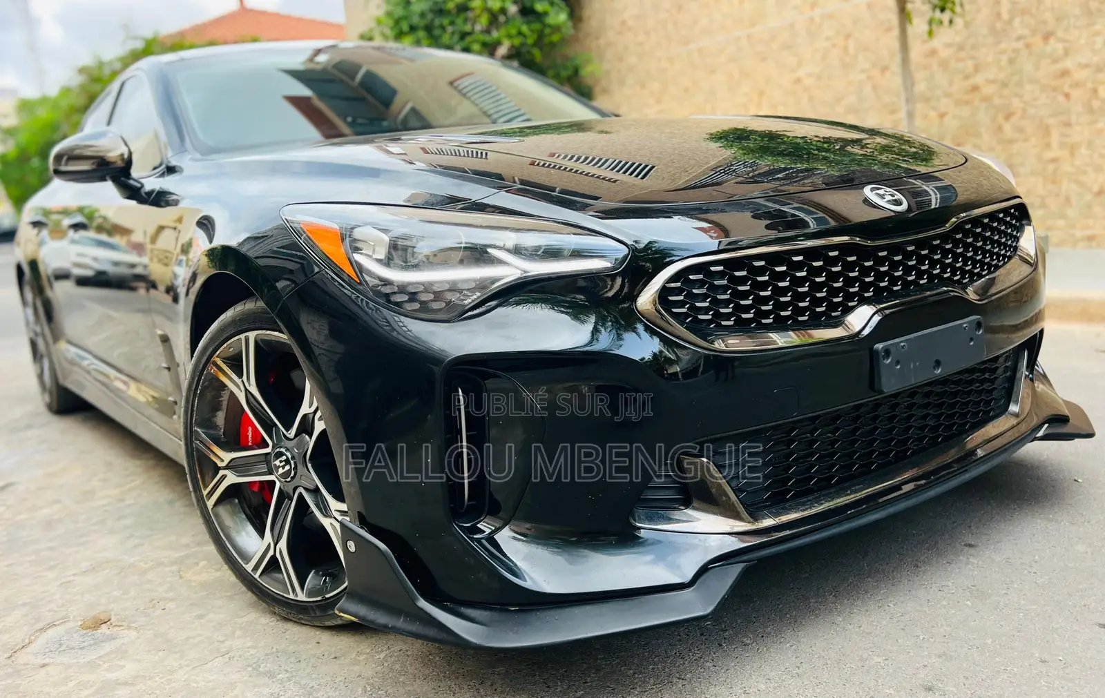 Kia Stinger GT AWD 2018 Noir