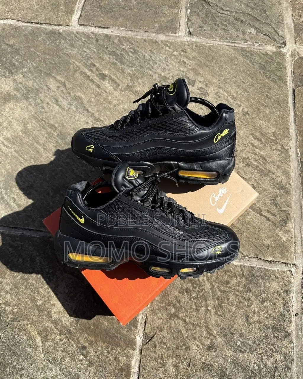 Corteiz X Nike Air Max 95 Sp “Honey Black” – Neuf
