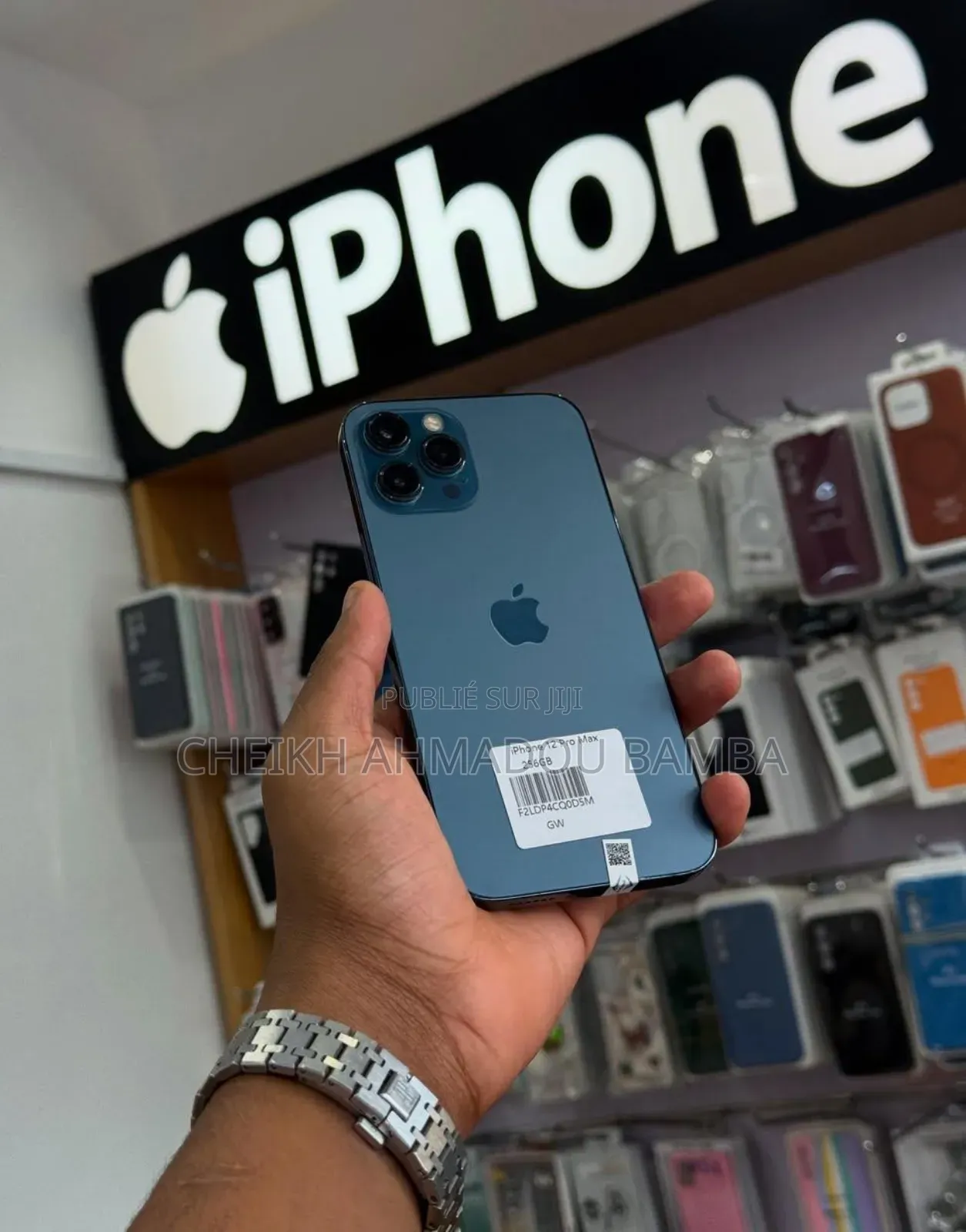 New Pomme iPhone 12 Pro Max 128 GB Bleu