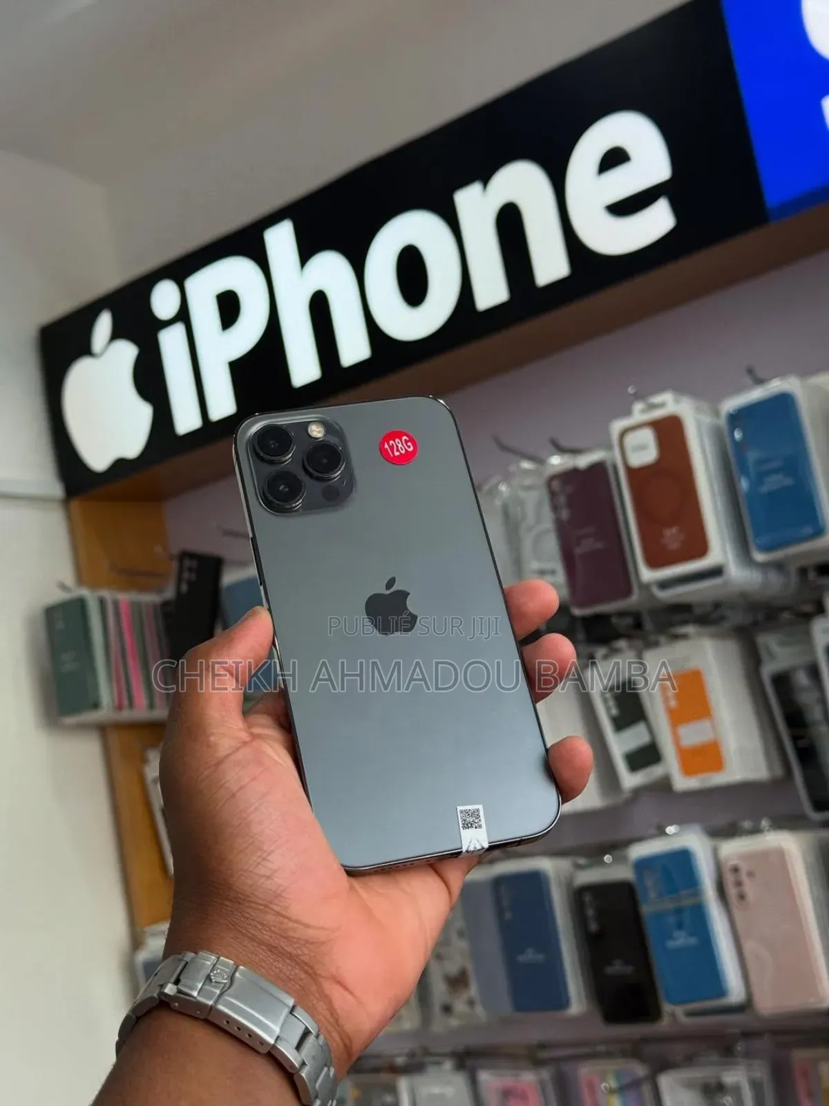 New Pomme iPhone 12 Pro Max 128 GB Bleu