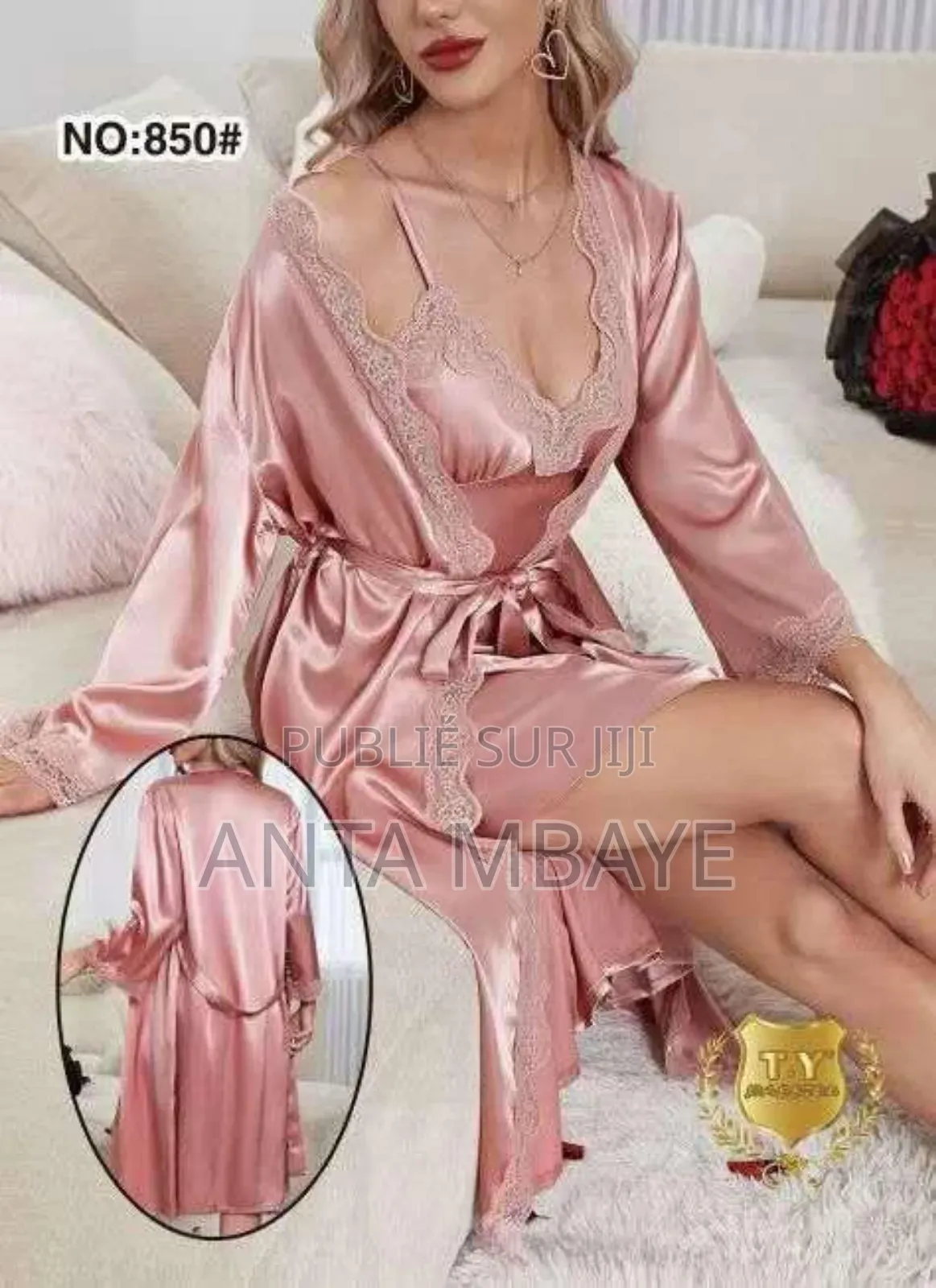 Nuisette Avec Kimono