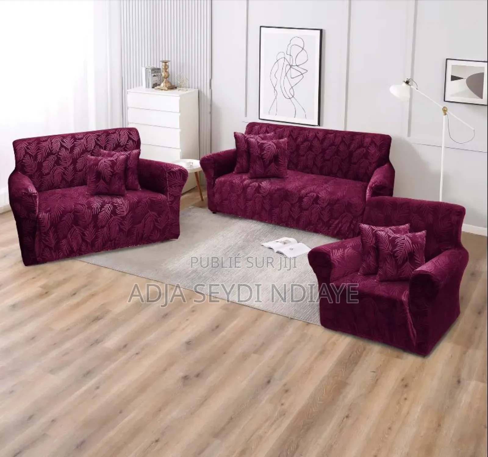 Housse Fauteuils 7 Place 7 Coussin