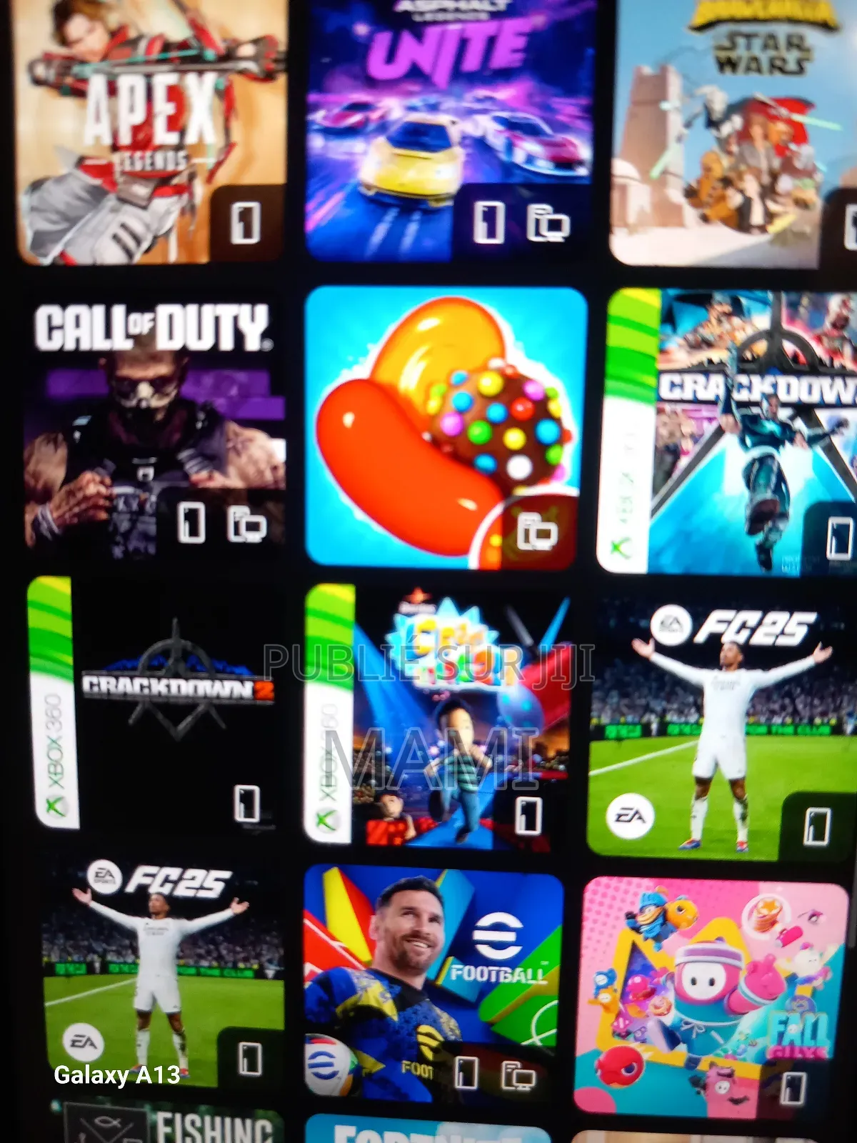 Vente Compte Xbox Avec 29 Jeux Comme Efootball,Call of Duty