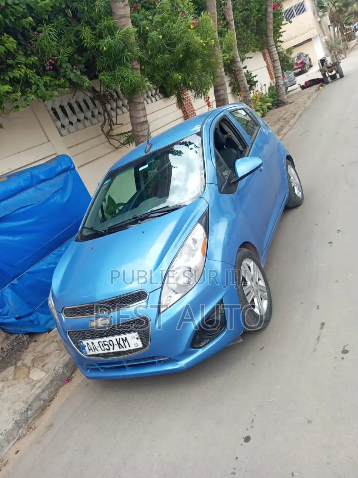 Chevrolet Spark 2014 Bleu