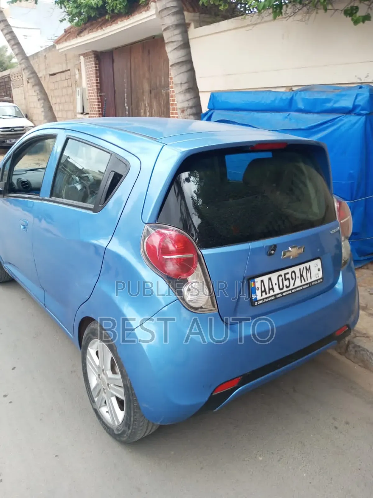 Chevrolet Spark 2014 Bleu