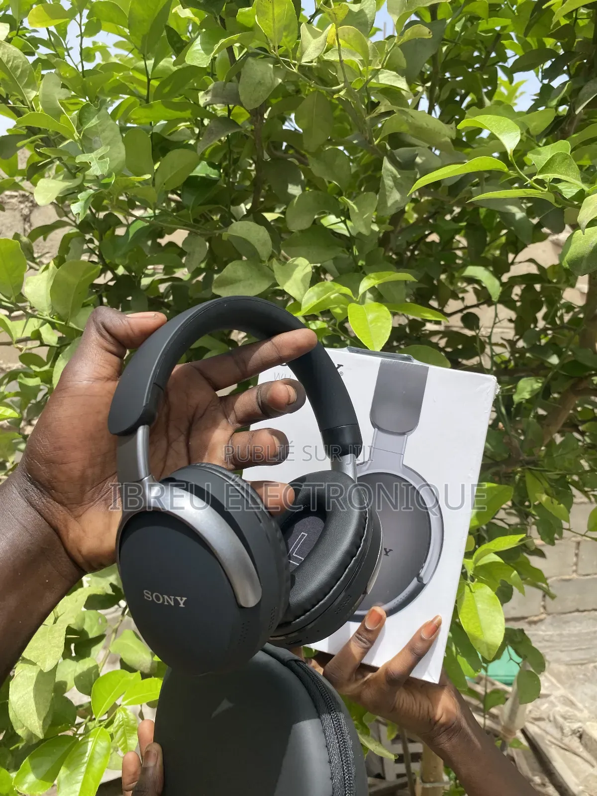 Casque Sony Wh-Xm65 – Avec Sacoche De Transport À 10.000r