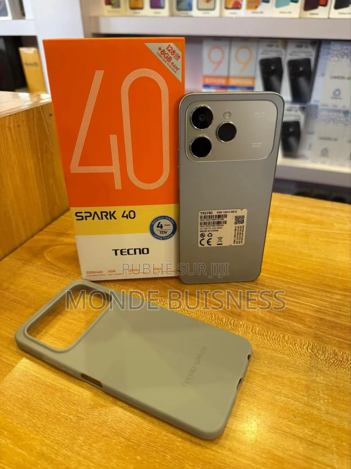 New Tecno Spark 40 256 GB Orange
