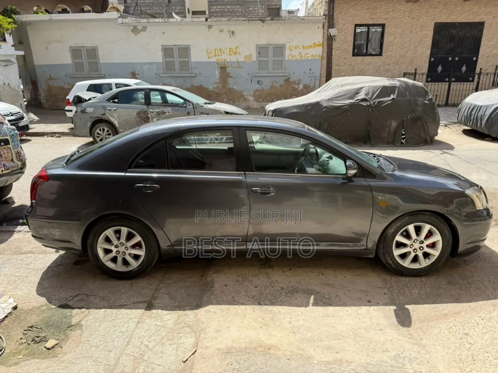 Toyota Avensis 2008 Noir