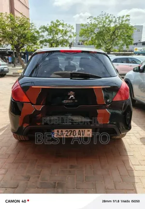 PEUGEOT 308 2012 Noir