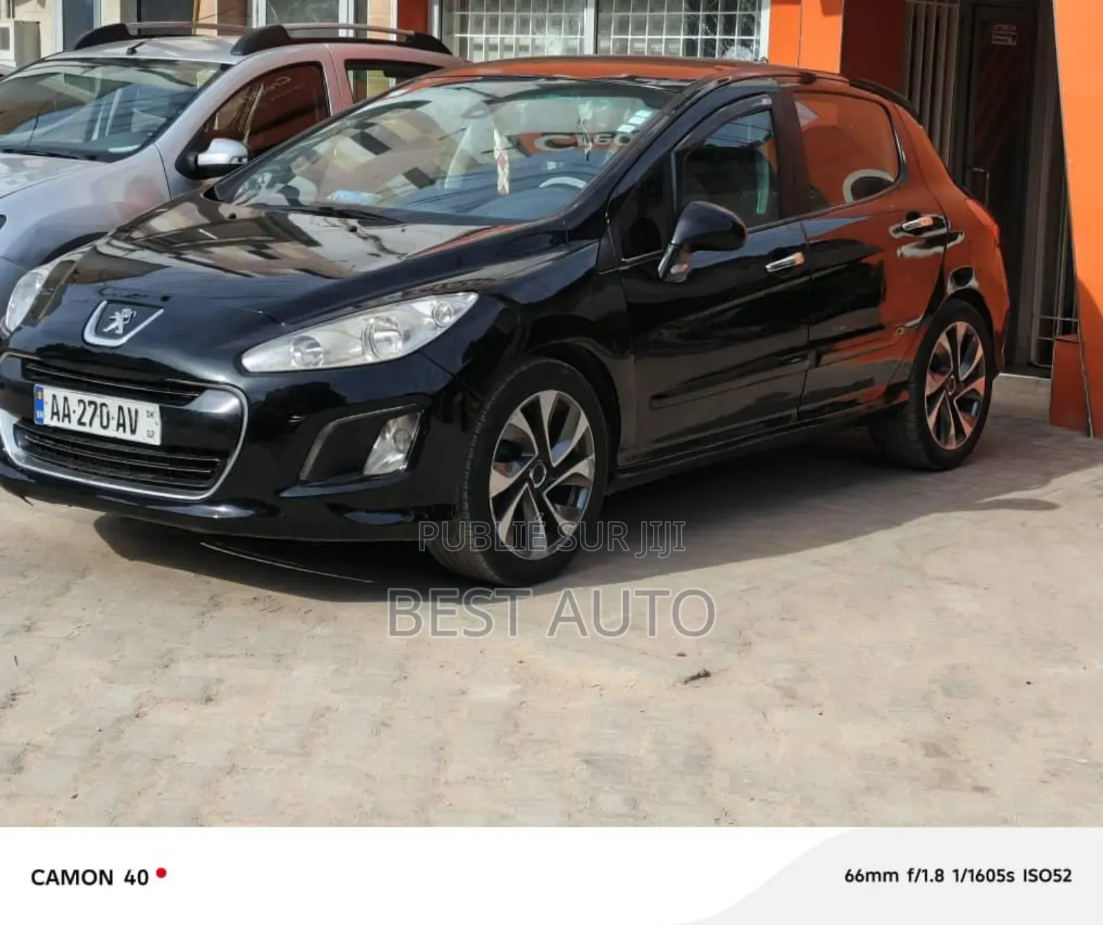 PEUGEOT 308 2012 Noir