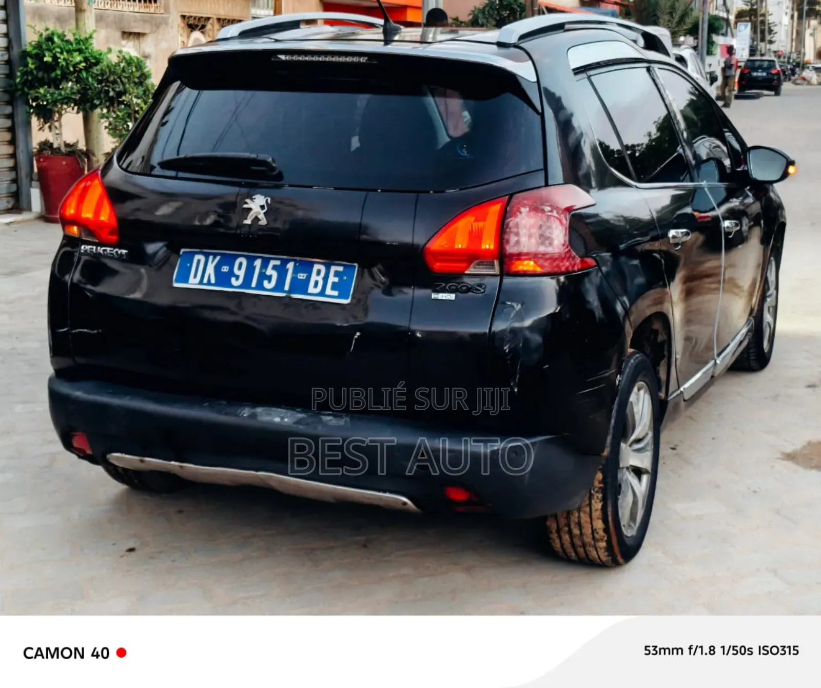 PEUGEOT 3008 2014 Noir