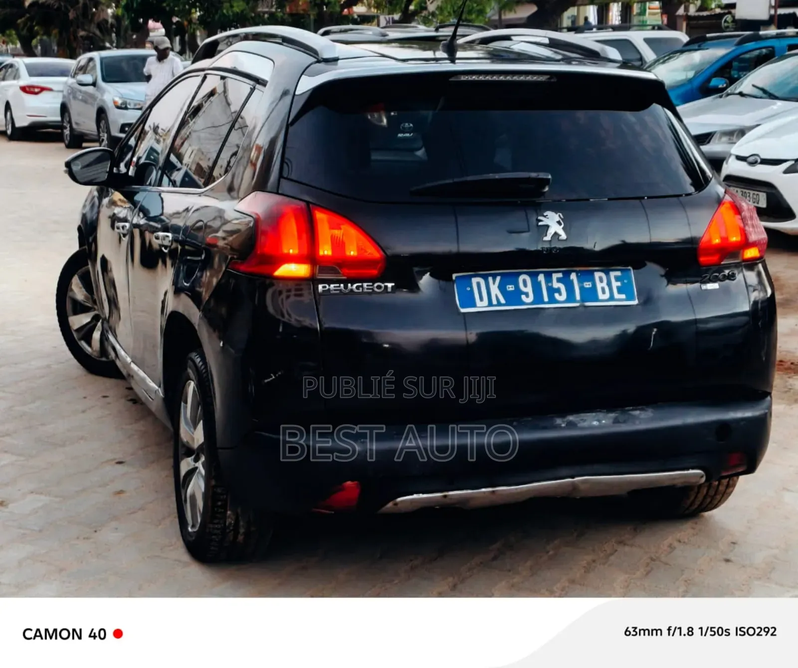 PEUGEOT 3008 2014 Noir
