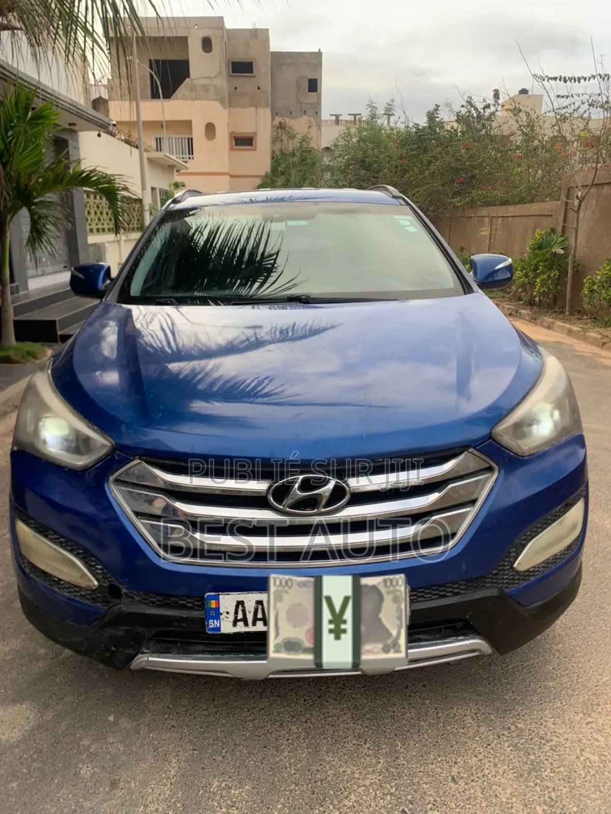Hyundai Santa Fe 2013 Bleu