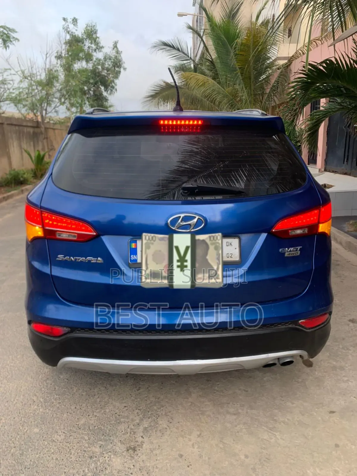 Hyundai Santa Fe 2013 Bleu