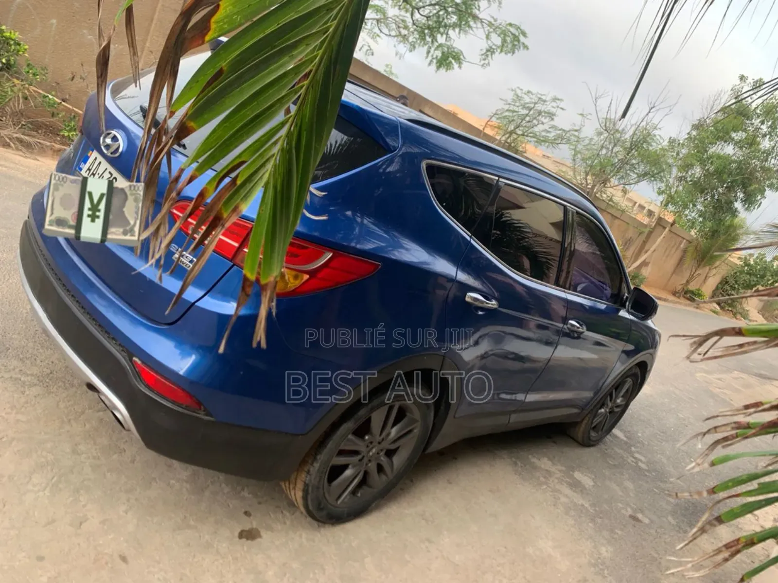 Hyundai Santa Fe 2013 Bleu