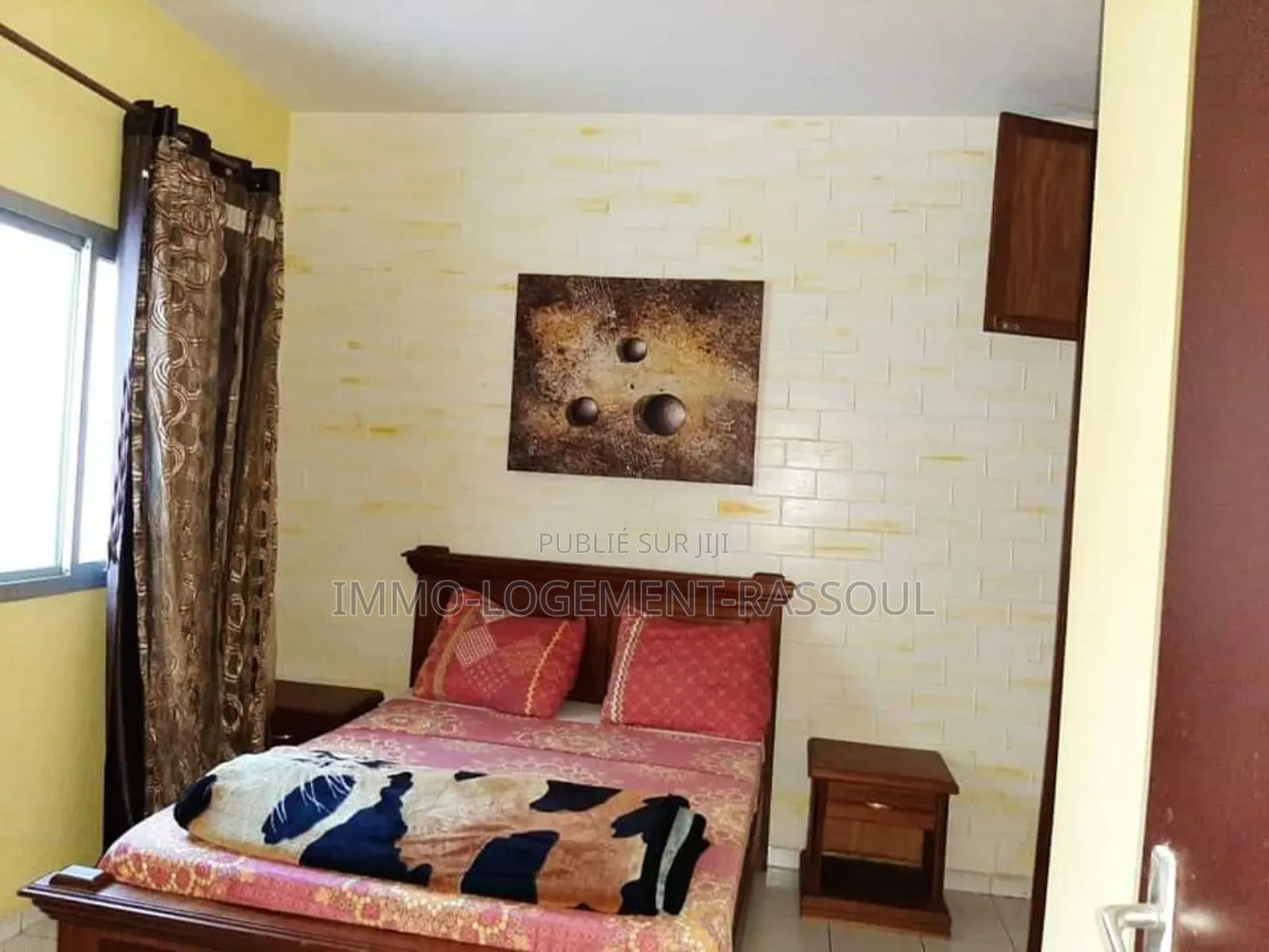 1chbre Appartement dans , Mermoz Sacré-Cœur à Louer
