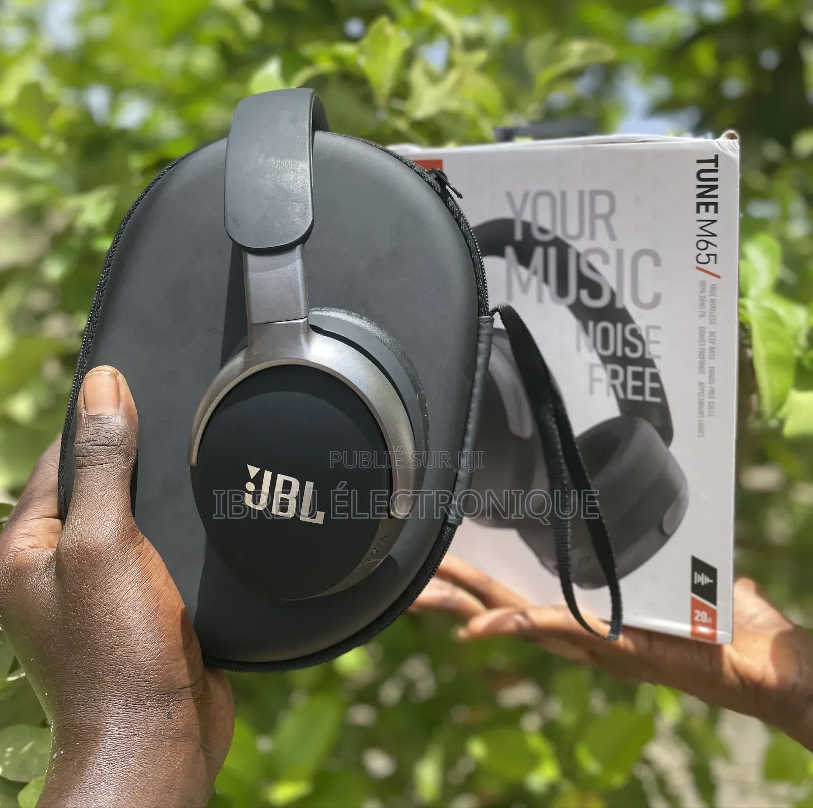 Casque JBL Tune M65 Avec Sacoche Puissant Et Chic