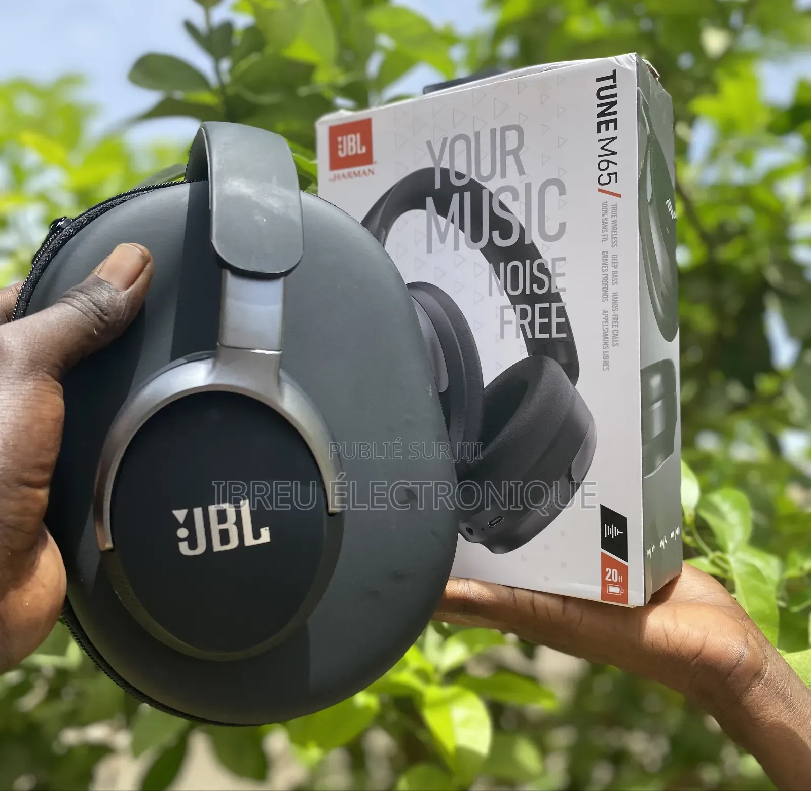 Casque JBL Tune M65 Avec Sacoche Puissant Et Chic