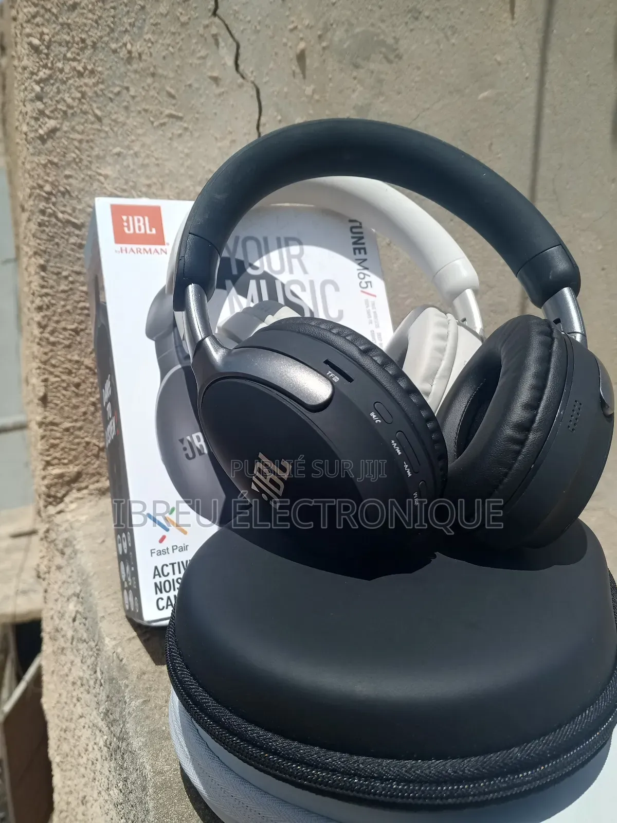 Casque JBL Tune M65 Avec Sacoche Puissant Et Chic