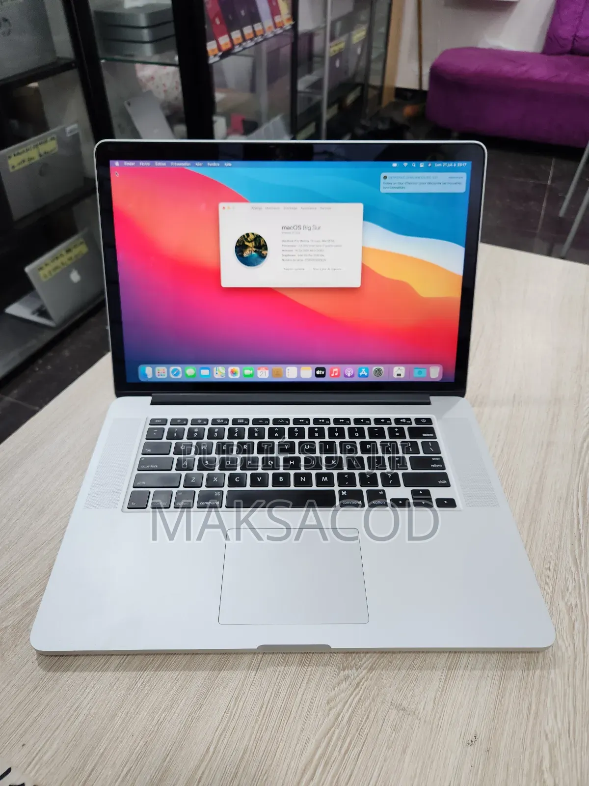 Ordinateur Portable Pomme MacBook Pro 2014 16GB Intel Core I7 SSD 256GB