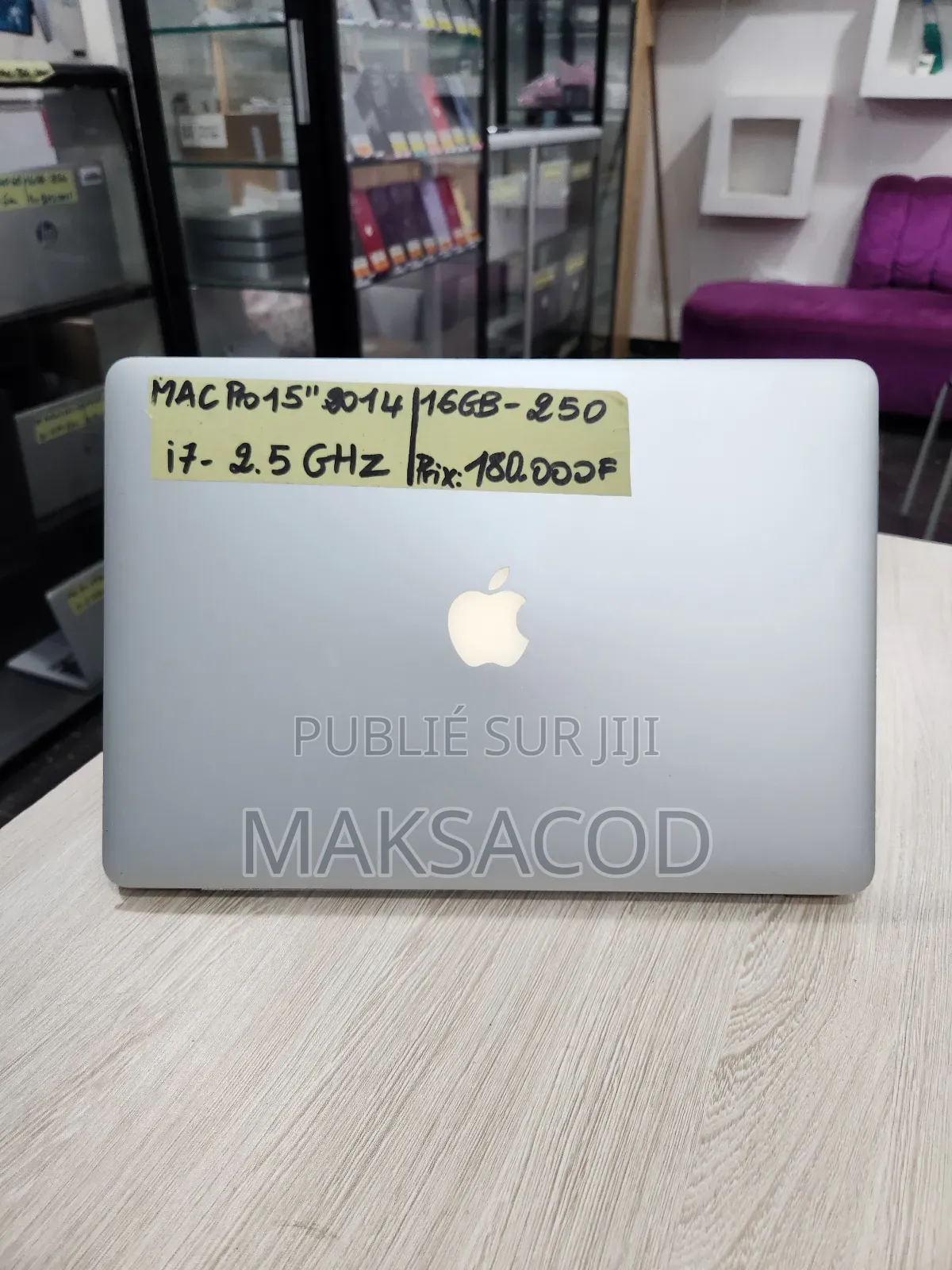 Ordinateur Portable Pomme MacBook Pro 2014 16GB Intel Core I7 SSD 256GB