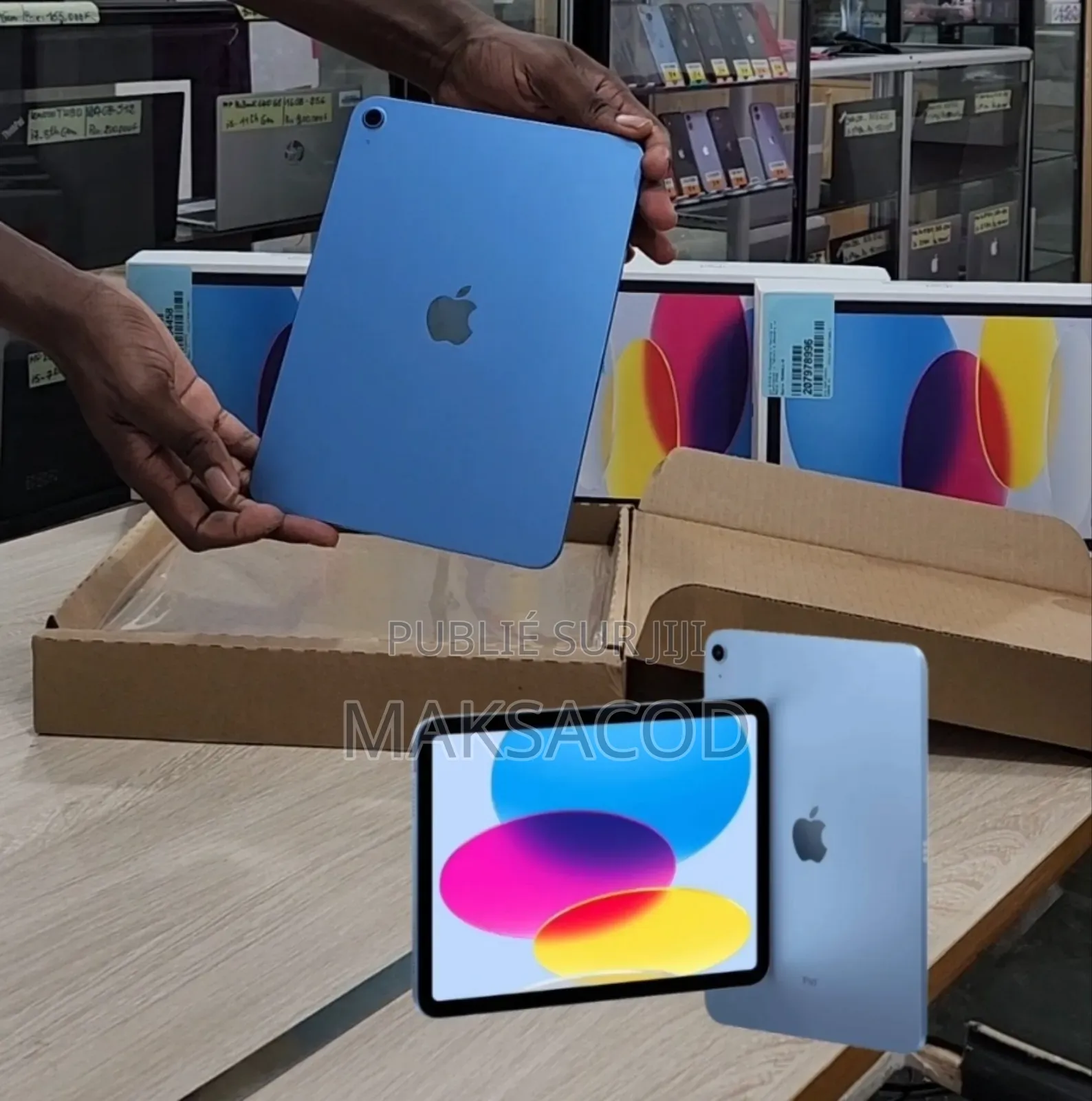 Pomme iPad (2025) 128 GB Bleu