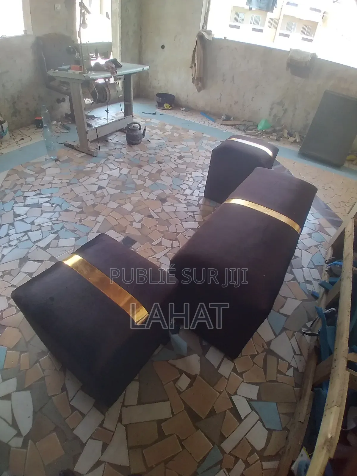 Pouf 5place Disponibles Couleur Marron