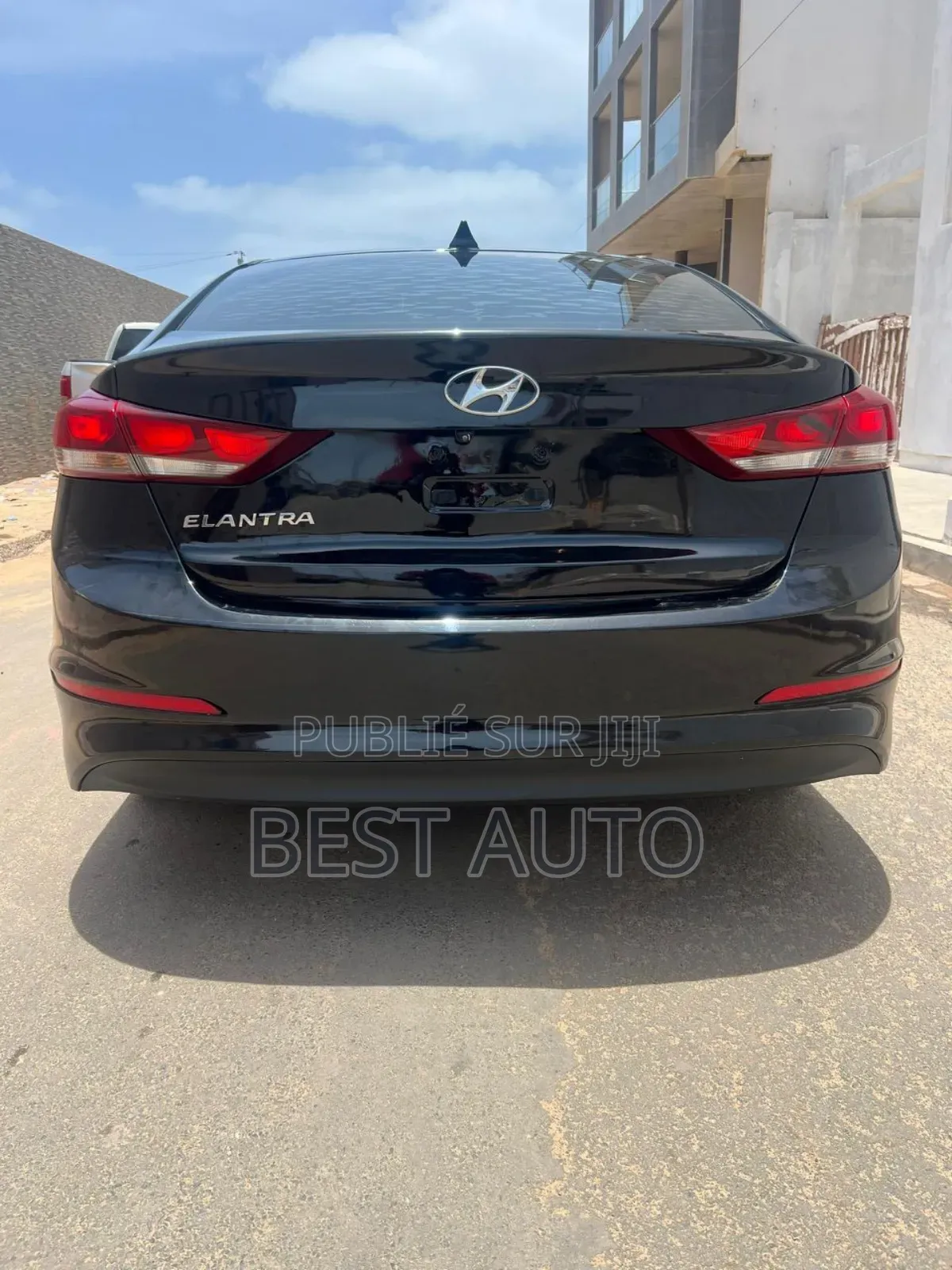 Hyundai Elantra 2018 Noir