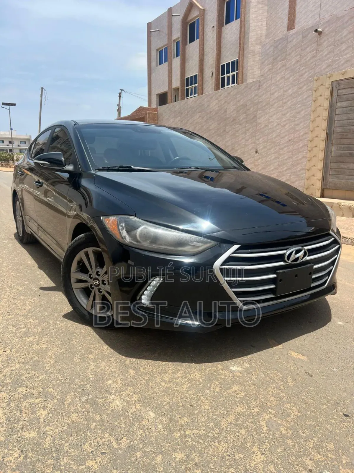 Hyundai Elantra 2018 Noir