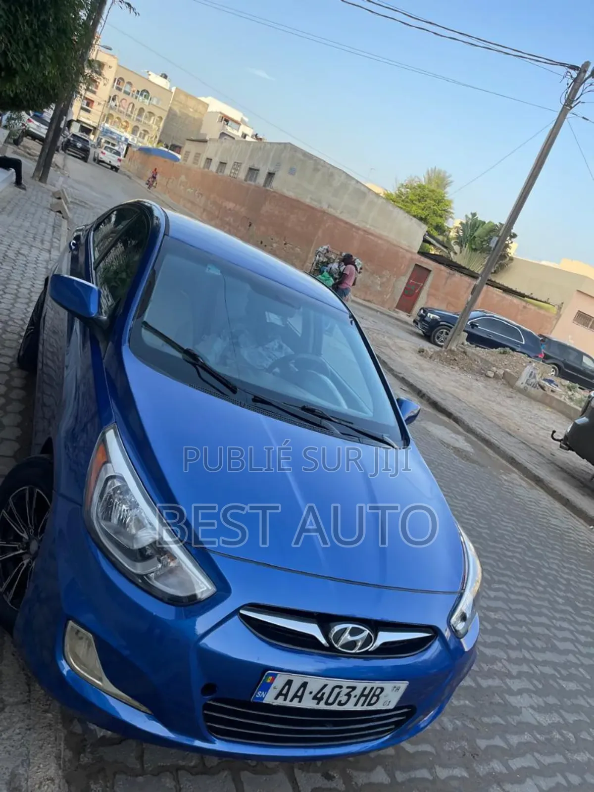 Hyundai Accent 2015 Bleu