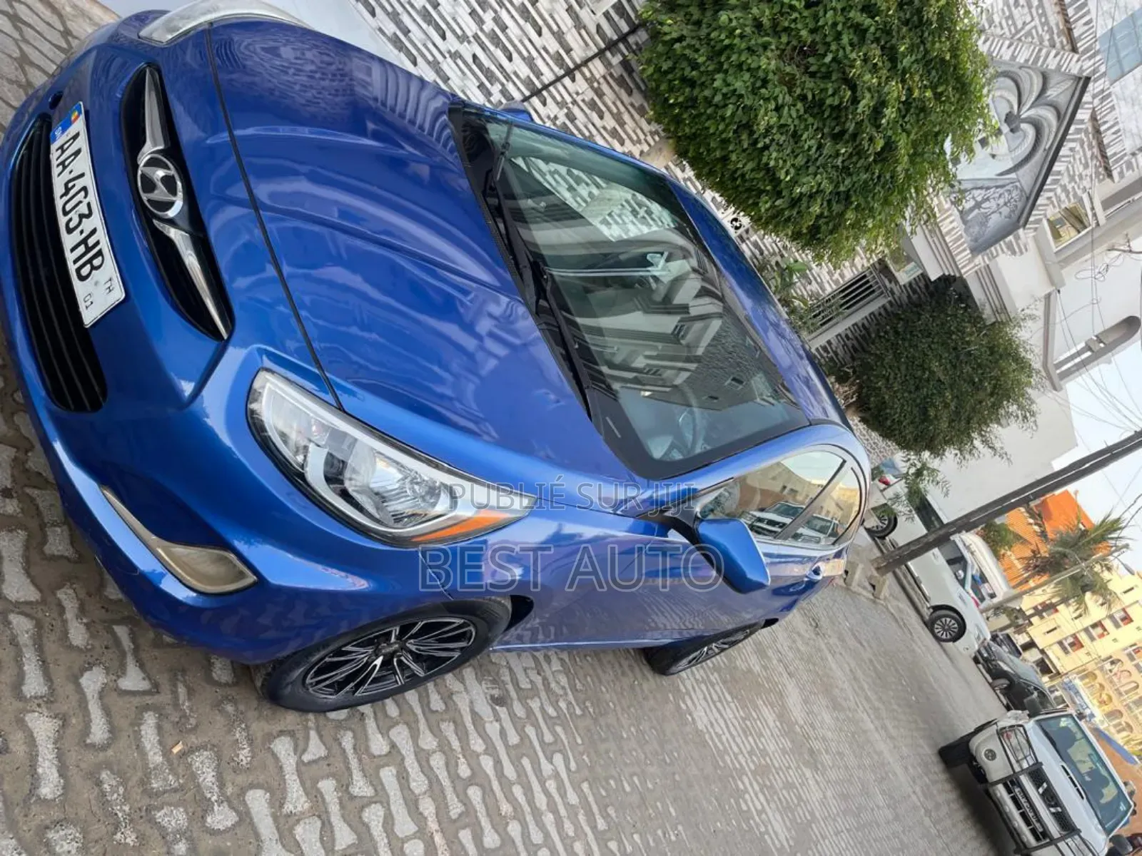 Hyundai Accent 2015 Bleu