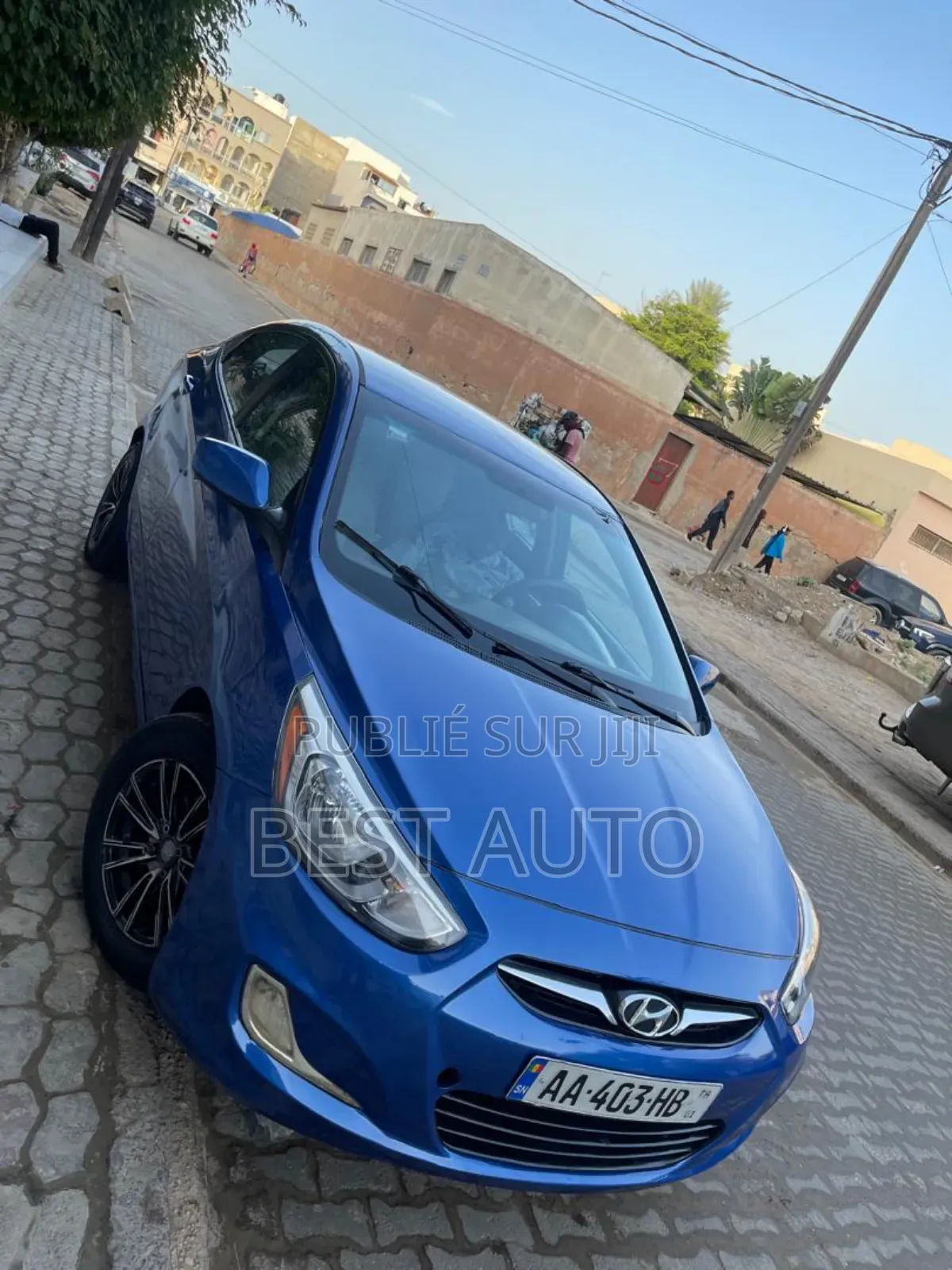 Hyundai Accent 2015 Bleu